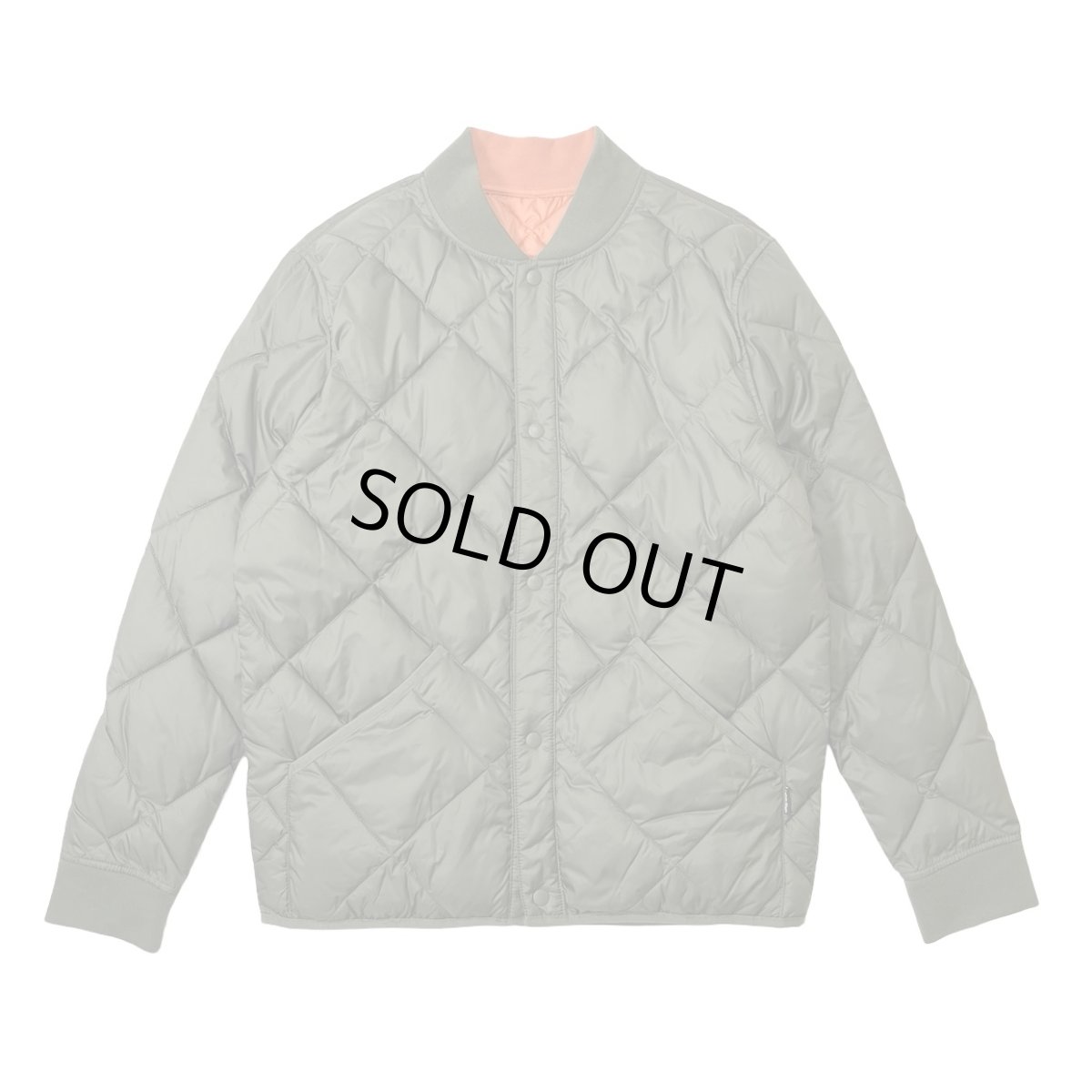 画像1: Calvin Klein Reversivle Quilting Jacket - Olive (1)