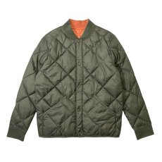 画像1: Calvin Klein Reversivle Quilting Jacket - Olive (1)