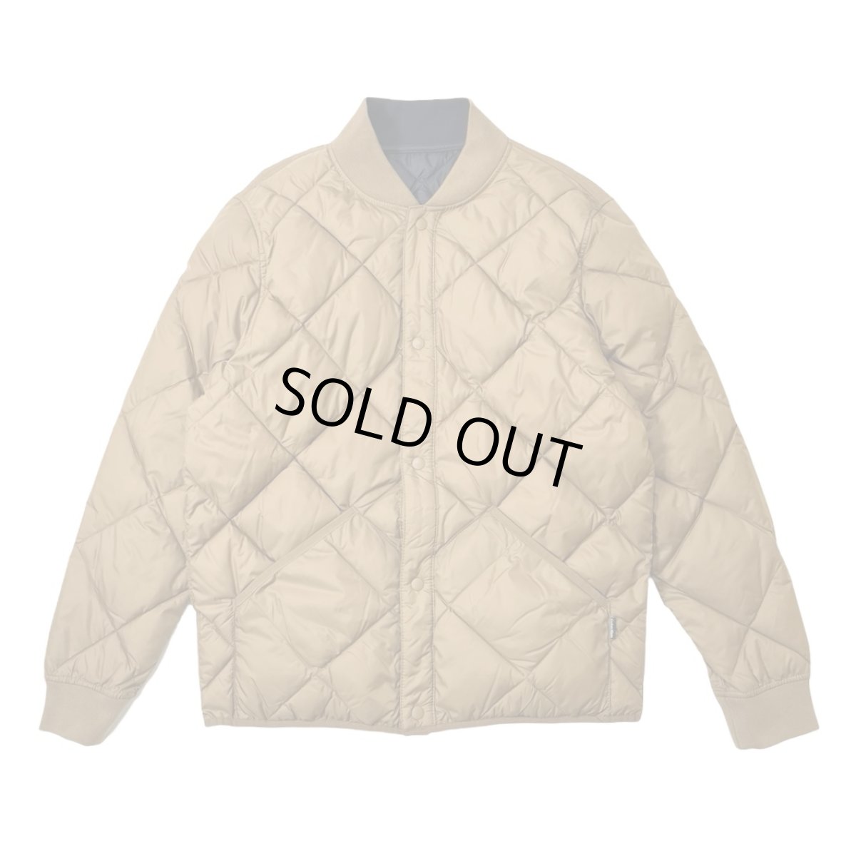 画像1: Calvin Klein Reversivle Quilting Jacket - Brown (1)