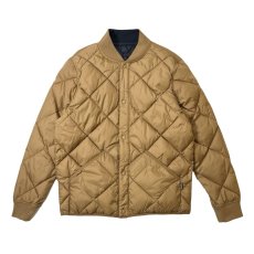 画像1: Calvin Klein Reversivle Quilting Jacket - Brown (1)