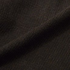 画像4: Hagerstown Double Zip Cotton Knit Hoodie - Black (4)