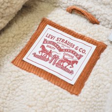 画像5: Levi's USA Corduroy Sherpa Lined Trucker Jacket - Brown (5)