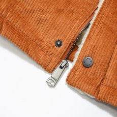 画像8: Levi's USA Corduroy Sherpa Lined Trucker Jacket - Brown (8)