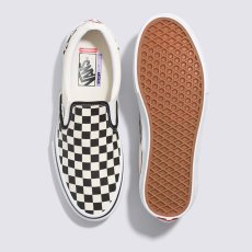 画像3: Vans Classic Slip-On Checkerboard - BlackｘOff White (3)