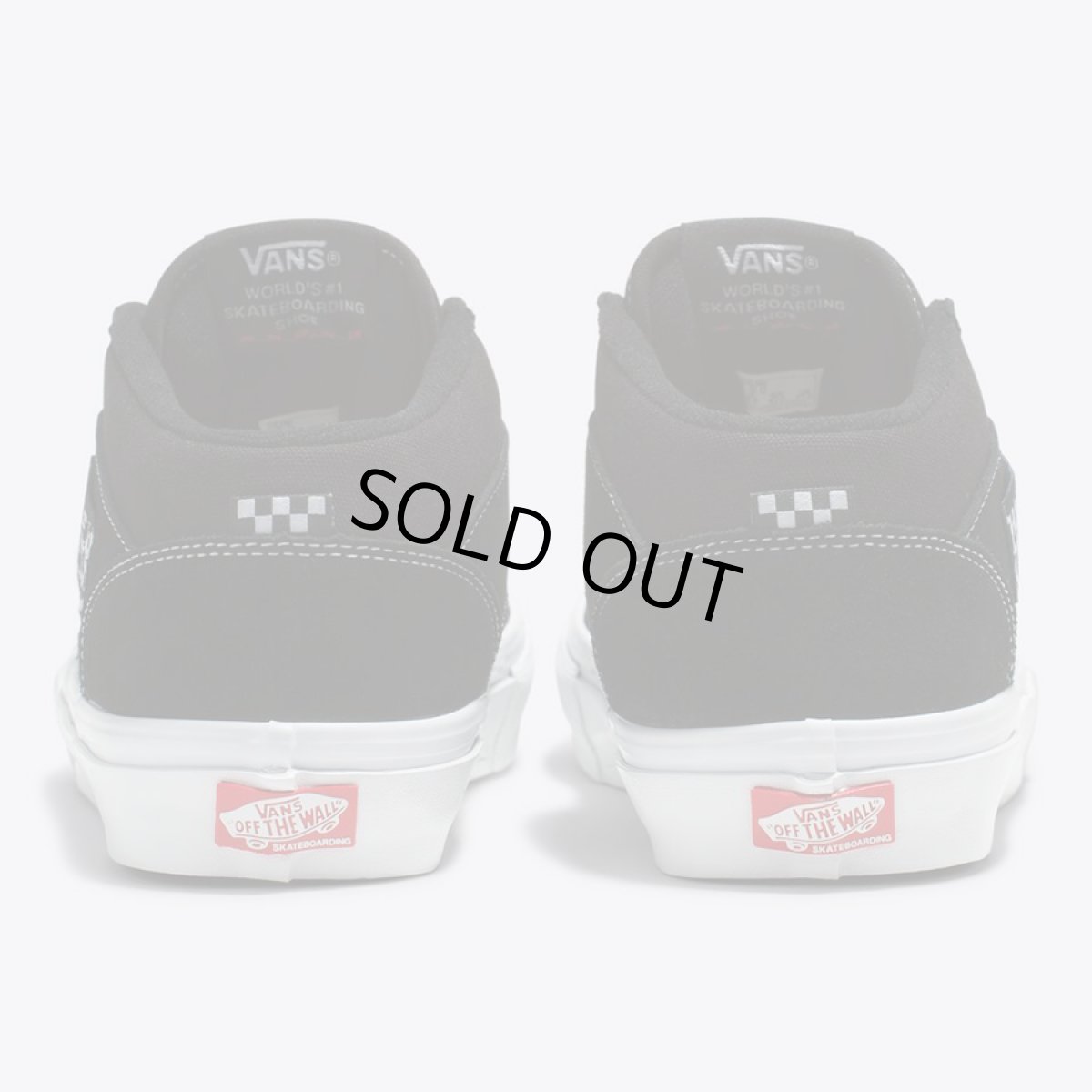 画像3: Vans Skate Harf Cab - Black x White / ヴァンズ スケート ハーフキャブ (3)