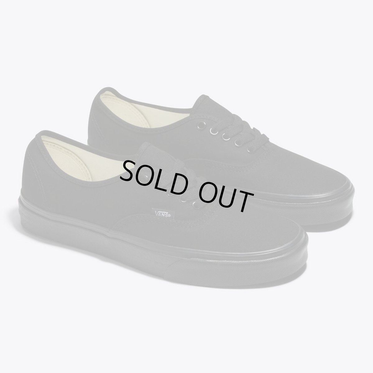 画像2: Vans Authentic - Black x Black (2)