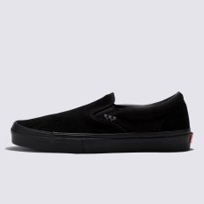 画像1: Vans Skate Slip On - Black x Black (1)