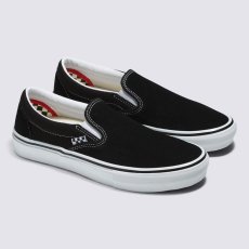 画像2: Vans Skate Slip On - Black x White (2)