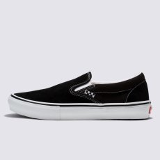 画像1: Vans Skate Slip On - Black x White (1)