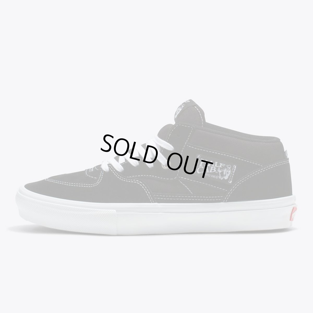 画像1: Vans Skate Harf Cab - Black x White / ヴァンズ スケート ハーフキャブ (1)