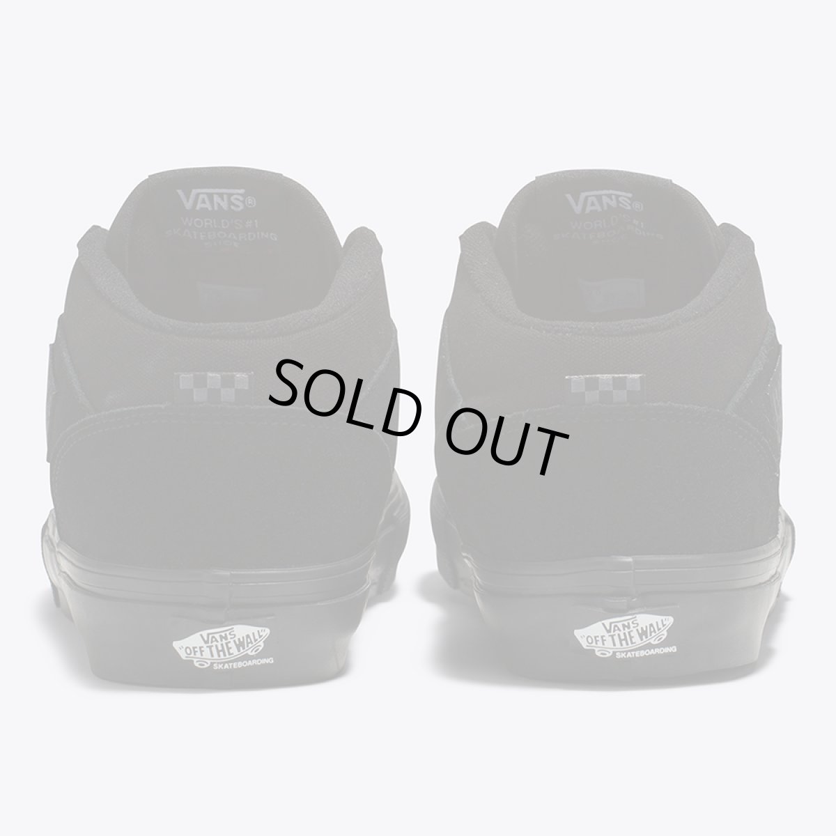 画像3: Vans Skate Half Cab - BlackxBlack (3)