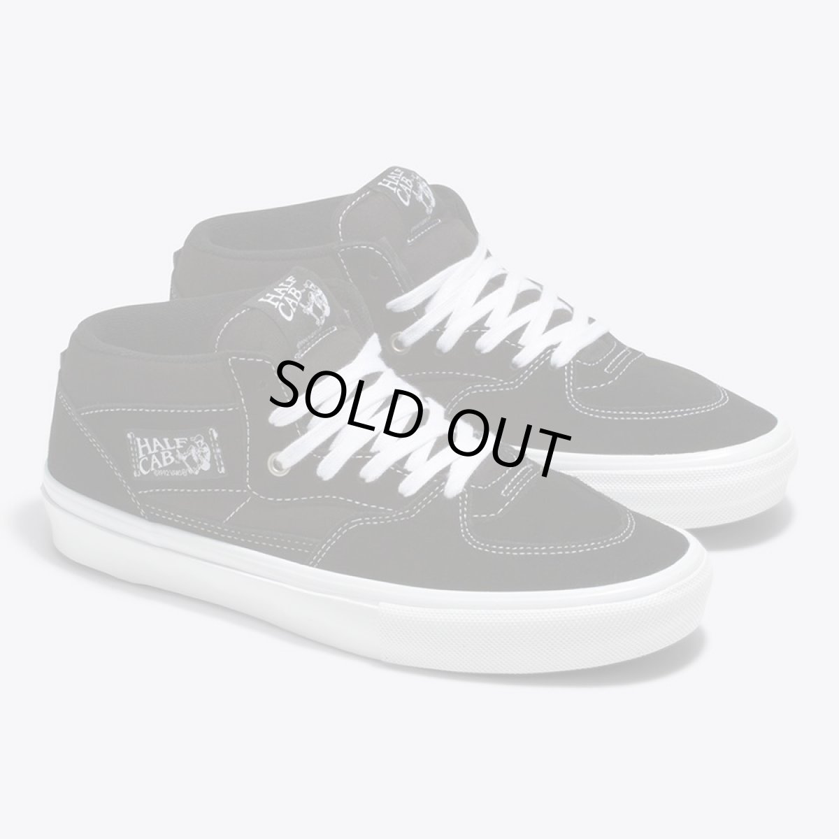 画像2: Vans Skate Harf Cab - Black x White / ヴァンズ スケート ハーフキャブ (2)