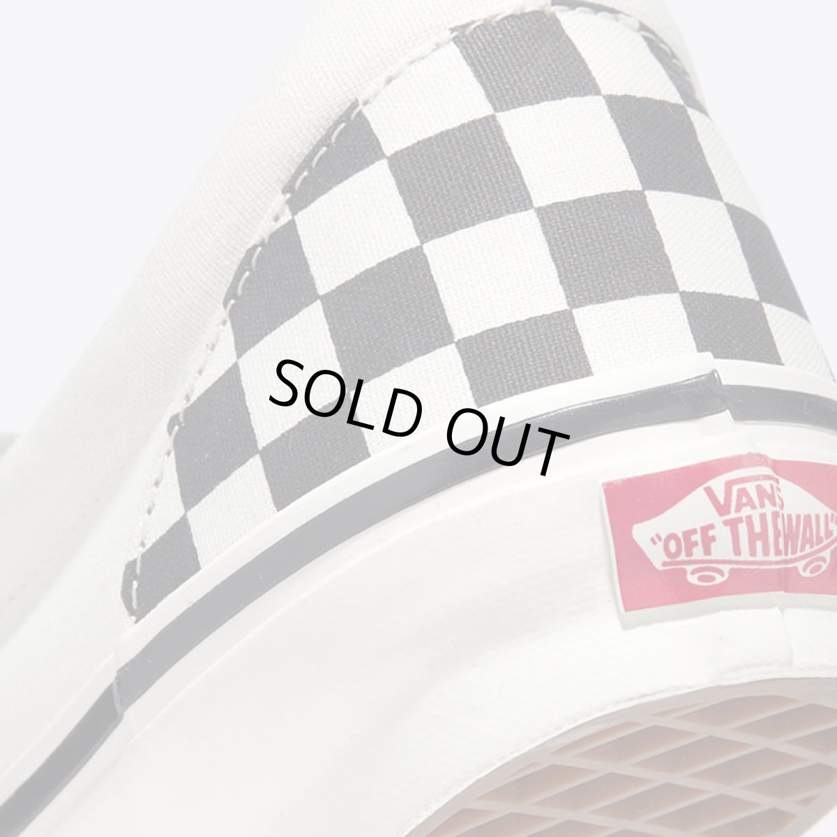 画像5: Vans MTE Slip-on Reissue 98 Checkerboard - Marshmallow Black (5)