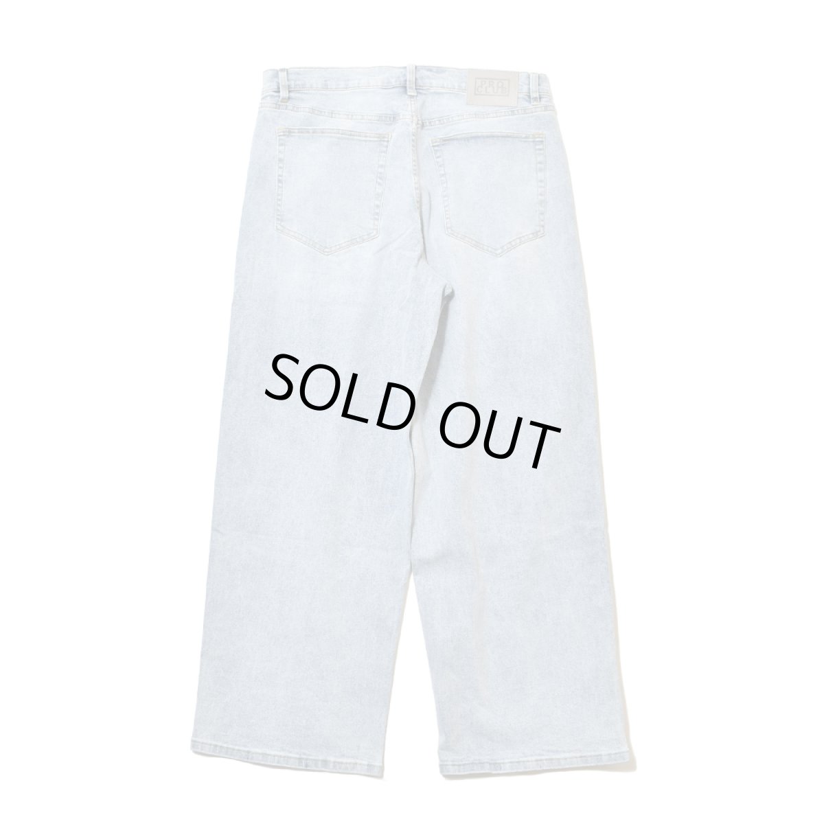 画像2: PRO CLUB Heavyweight Baggy Fit Denim Pant - Light Stonewash / プロクラブ ヘビーウェイト バギーフィット デニム (2)
