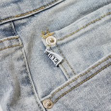 画像6: PRO CLUB Heavyweight Baggy Fit Denim Pant - Light Stone Wash (6)