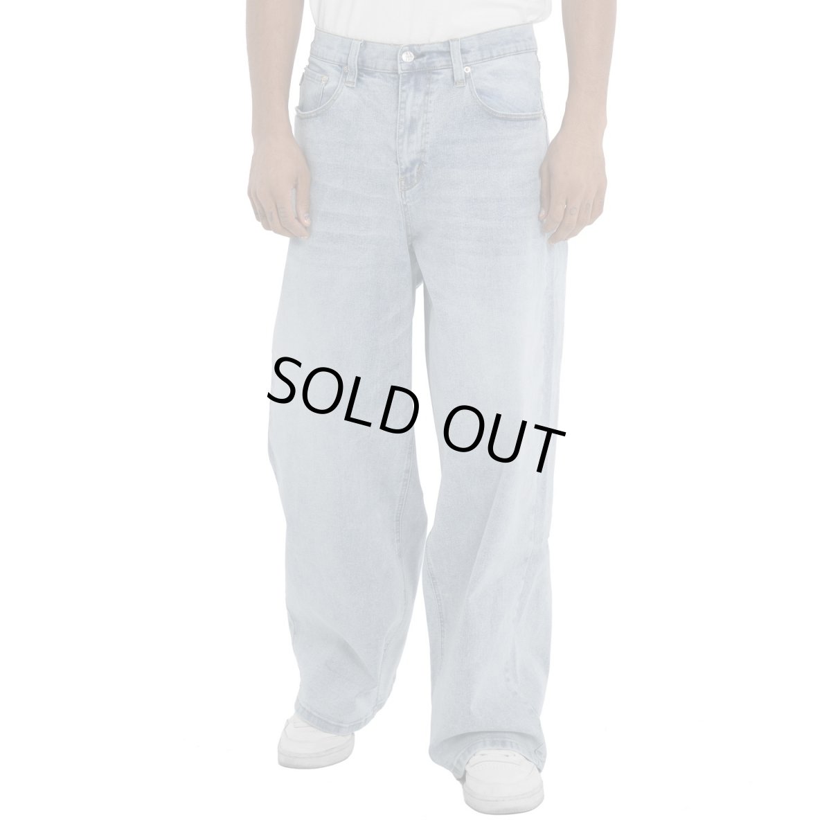 画像7: PRO CLUB Heavyweight Baggy Fit Denim Pant - Light Stonewash / プロクラブ ヘビーウェイト バギーフィット デニム (7)