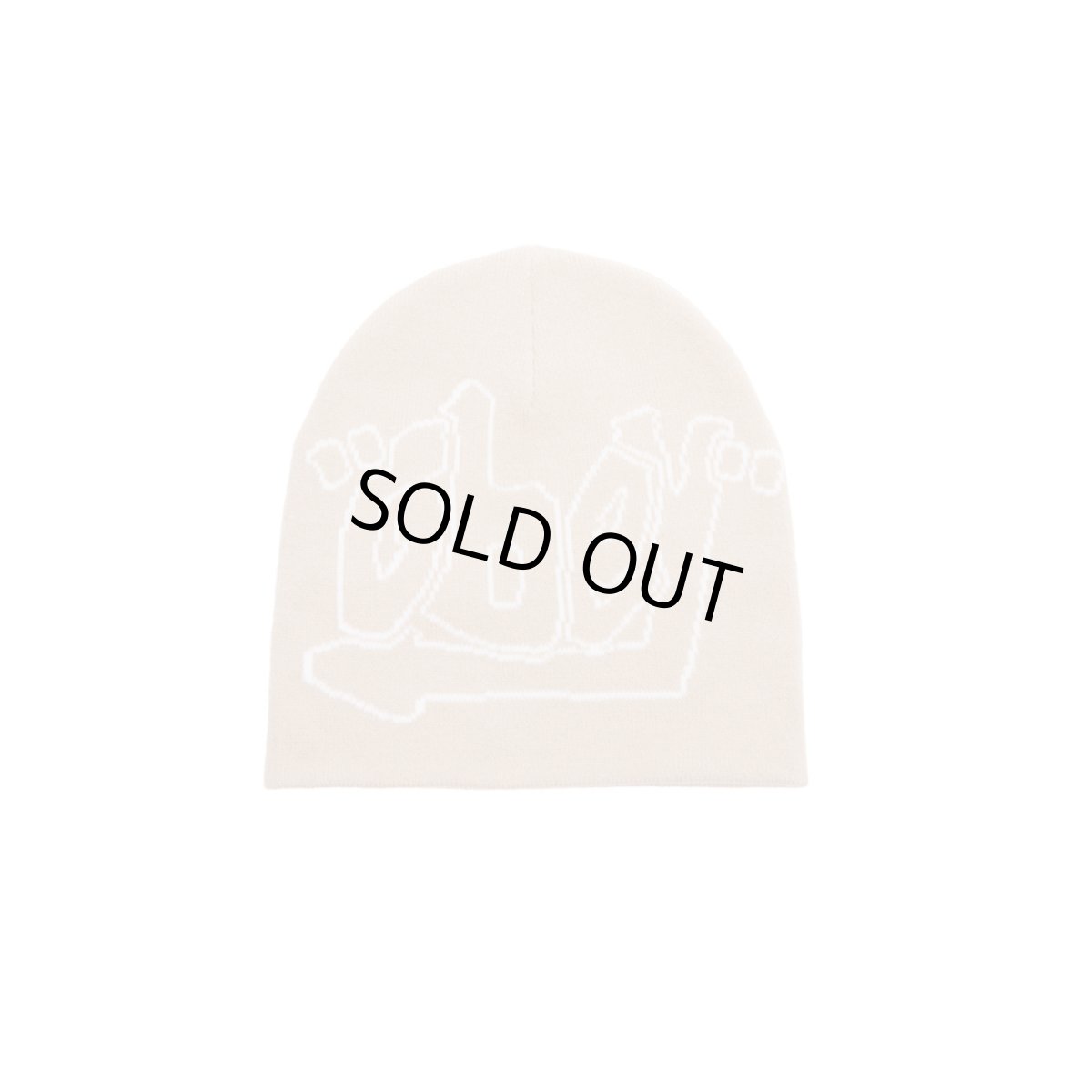 画像1: OBEY Quote Beanie - Silver Grey (1)