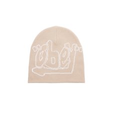 画像1: OBEY Quote Beanie - Silver Grey (1)