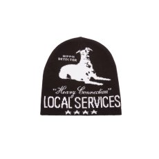画像1: OBEY Location Services Beanie - Black (1)