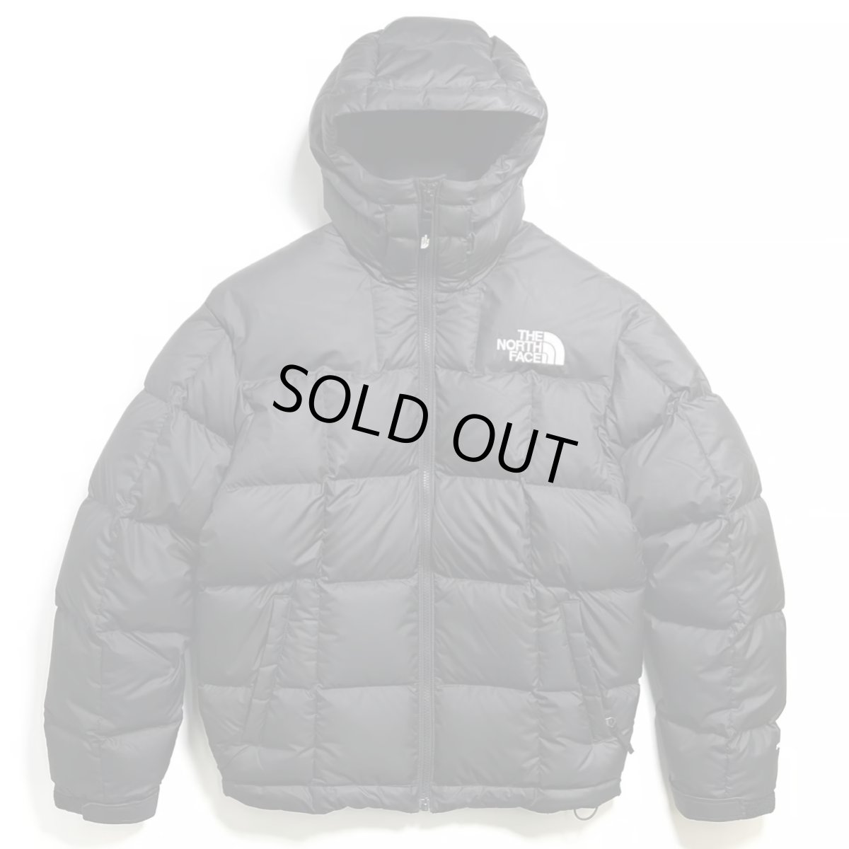 画像1: The North Face USA Lhotse Down Hooded Jacket - TNF Black (1)