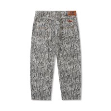画像1: Butter Goods Bark Camo Denim Jeans - Black (1)