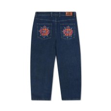 画像1: Butter Goods Spider Denim Jeans - Dark Indigo (1)
