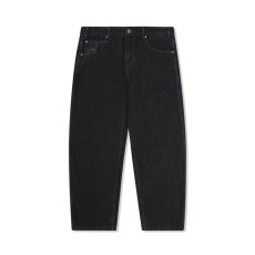 画像2: Butter Goods Spider Denim Jeans - Washed Black (2)