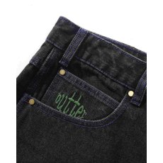 画像4: Butter Goods Spider Denim Jeans - Washed Black (4)