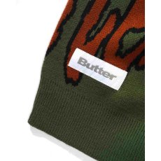 画像3: Butter Goods Frenzy Knit Sweater - Fatigue (3)