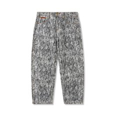 画像2: Butter Goods Bark Camo Denim Jeans - Black (2)