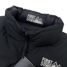 画像4: FIRST DOWN USA Bubble Down Vest - Black (4)