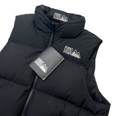 画像2: FIRST DOWN USA Bubble Down Vest - Black (2)