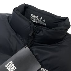 画像7: FIRST DOWN USA Bubble Down Vest - Black (7)