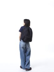 画像6: Packing Light Light Nylon Oxford Backpack - Black (6)