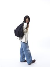 画像6: Packing Light Light Nylon Oxford DP Backpack - Black (6)
