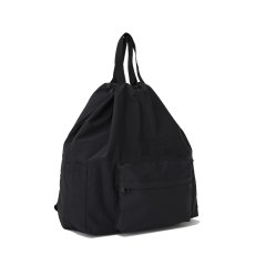 画像2: Packing Light Light Nylon Oxford Nap Backpack - Black (2)