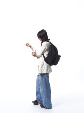 画像7: Packing Light Light Nylon Oxford DP Backpack - Black (7)