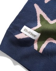 画像4: Butter Goods Star Polo Knit Sweater - Prussian (4)