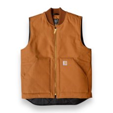 画像1: Carhartt USA V01 Duck Vest - Carhartt Brown (1)