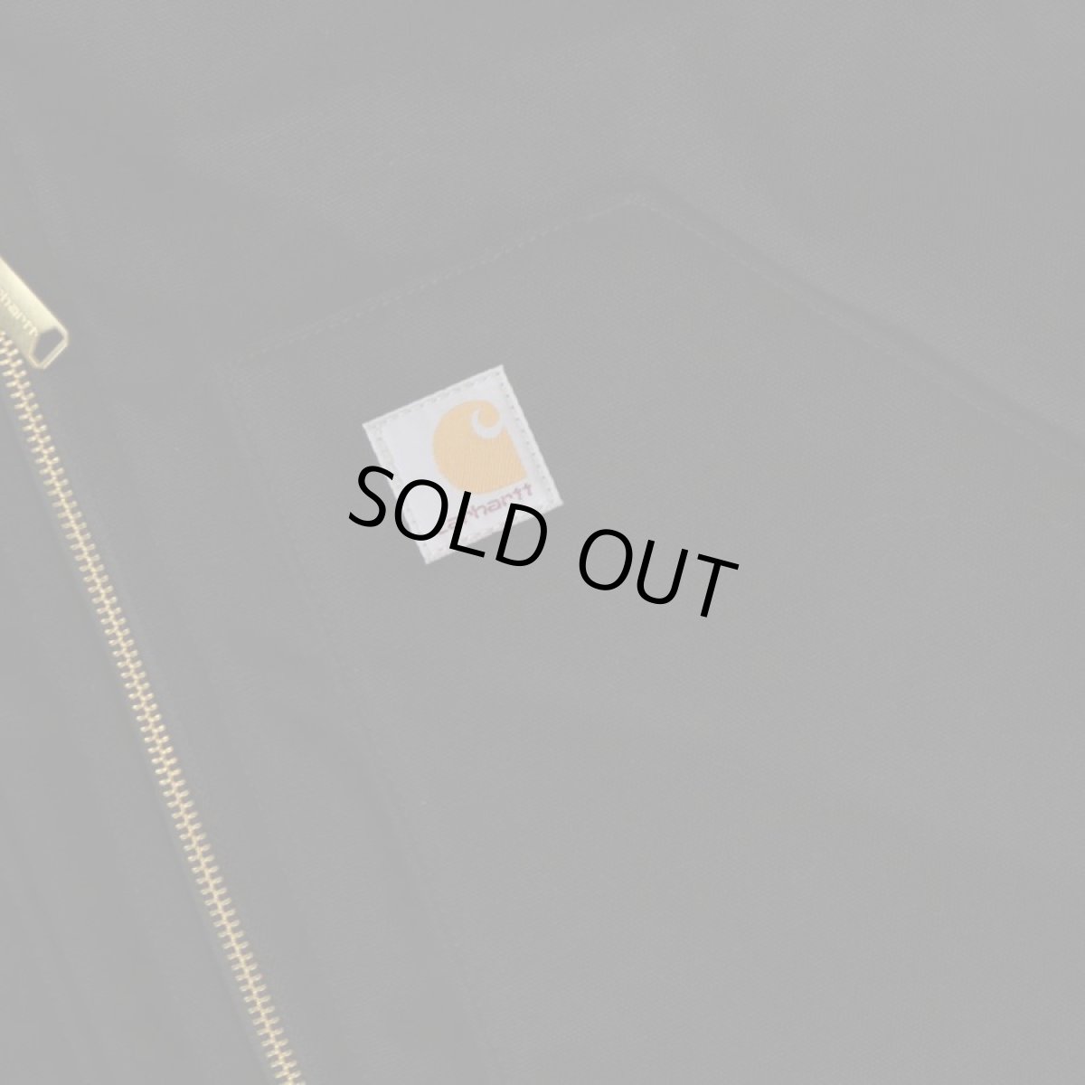 画像4: Carhartt USA Relaxed Fit Firm Duck Insulated Rib Collar Vest - Black (4)