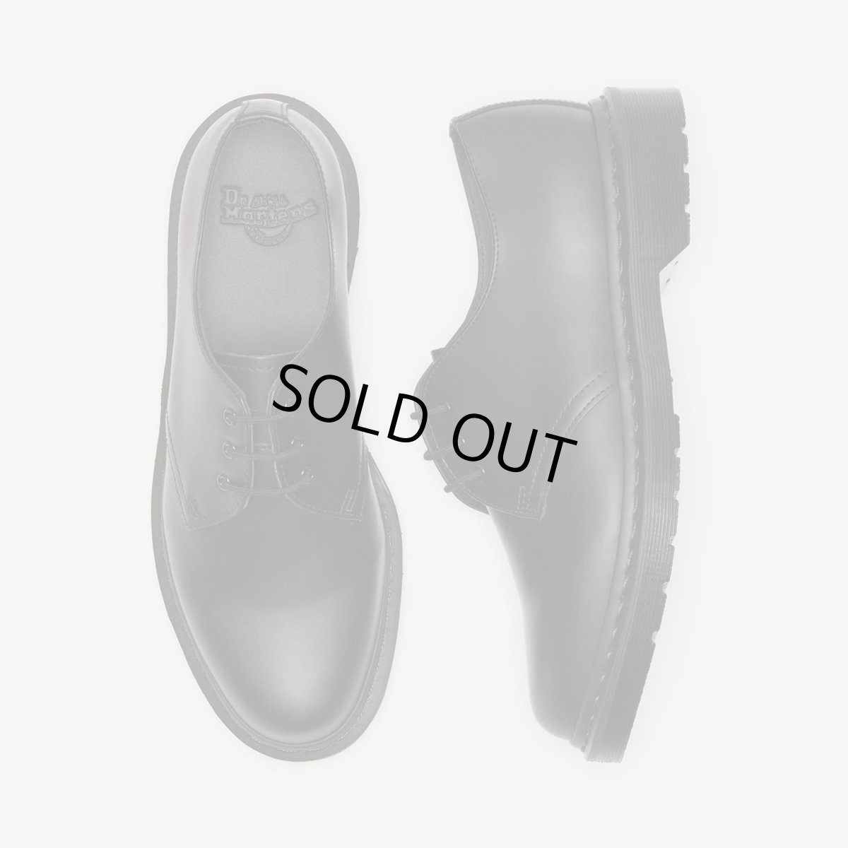 画像6: Dr.Martens 1461 Mono Smooth Leather Oxford Shoes - Black (6)