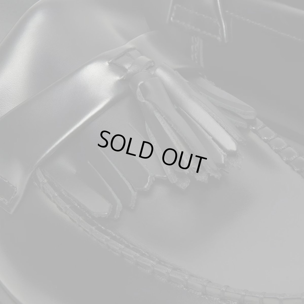 画像6: Dr.Martens Adrian Polished Leather Tassel Loafers - Black (6)