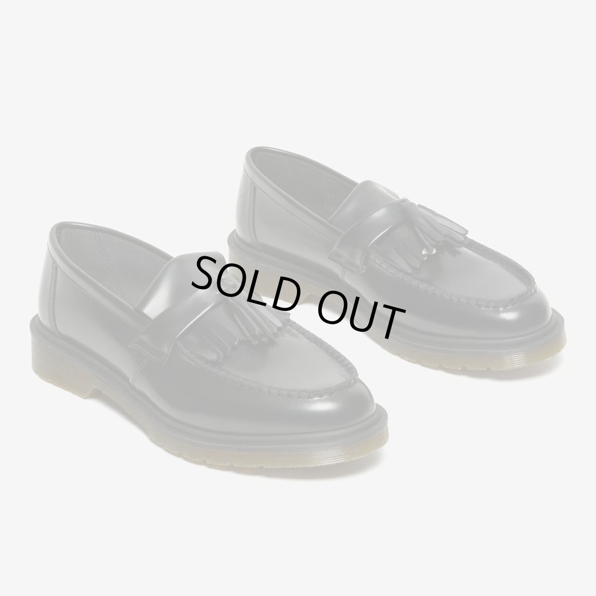 画像3: Dr.Martens Adrian Polished Leather Tassel Loafers - Black (3)