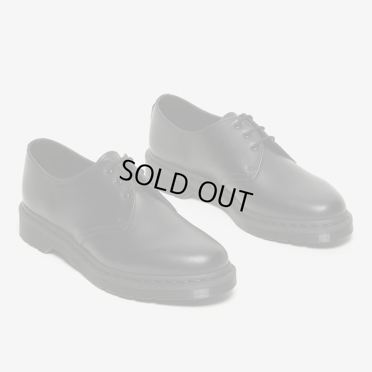 画像4: Dr.Martens 1461 Mono Smooth Leather Oxford Shoes - Black (4)