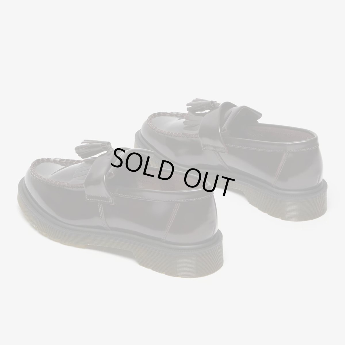 画像4: Dr.Martens Adrian Arcadia Leather Tassel Loafers - Cherry Red (4)