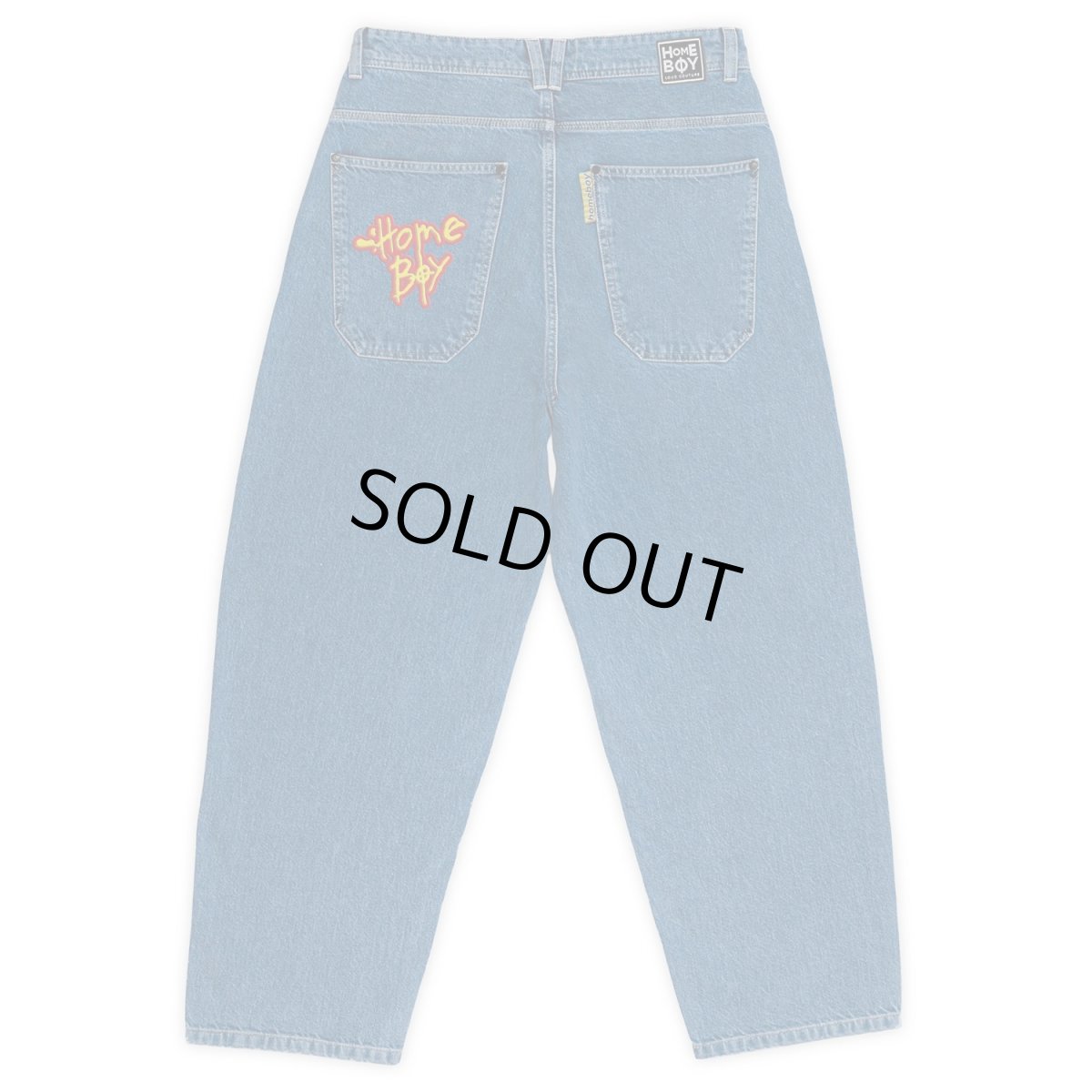画像1: Home Boy X-Tra Monster Pencil Denim - Washed Blue (1)