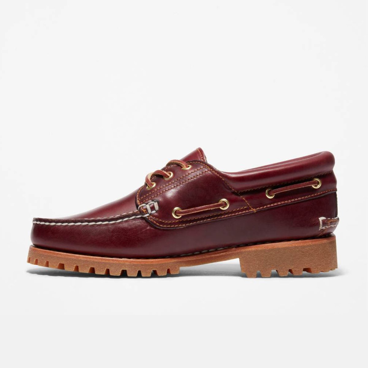 画像4: Timberland 3eye Classic Handsewn Lug Shoes - Burgundy (4)