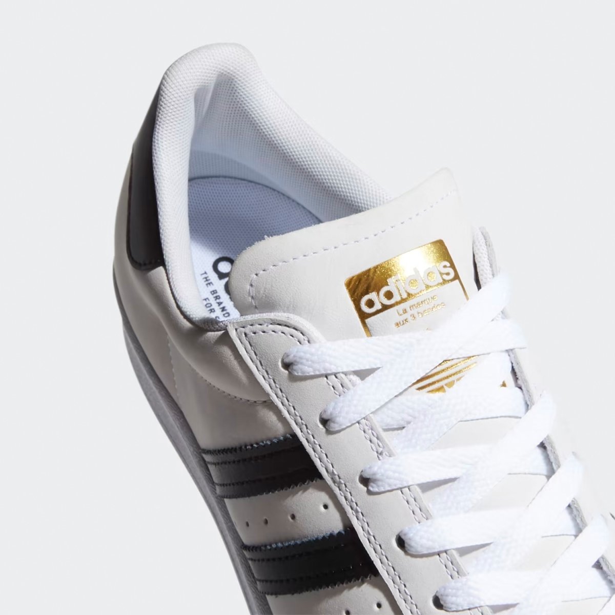 画像9: adidas Superstar ADV - Footwear White/Core Black/Gold Metallic (9)