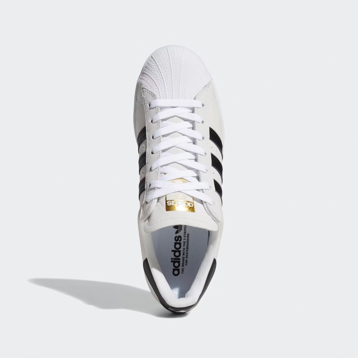 画像6: adidas Superstar ADV - Footwear White/Core Black/Gold Metallic (6)