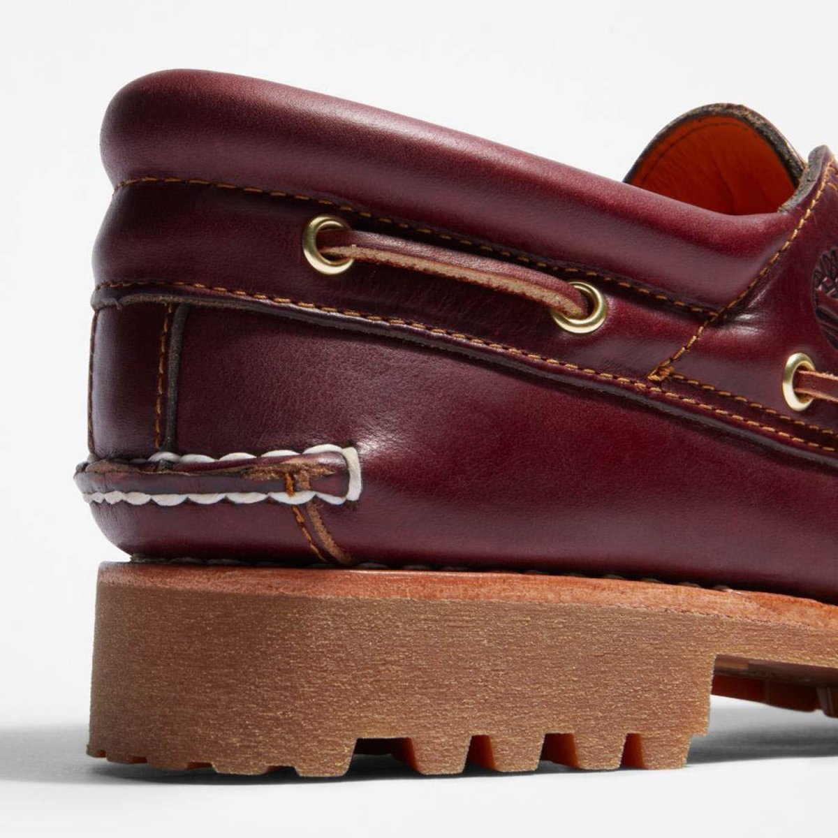 画像8: Timberland 3eye Classic Handsewn Lug Shoes - Burgundy (8)